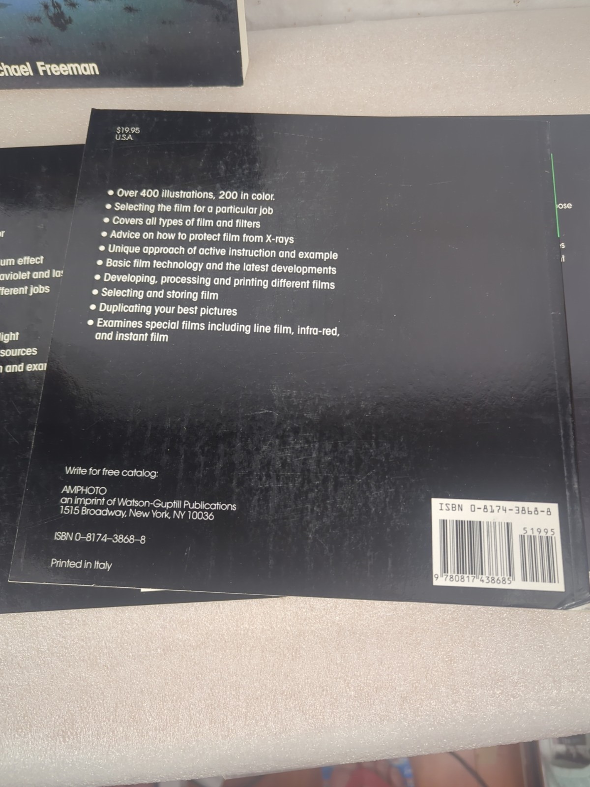 The Amphoto photography workshop series By Michael Freeman 1988 4 Volumes