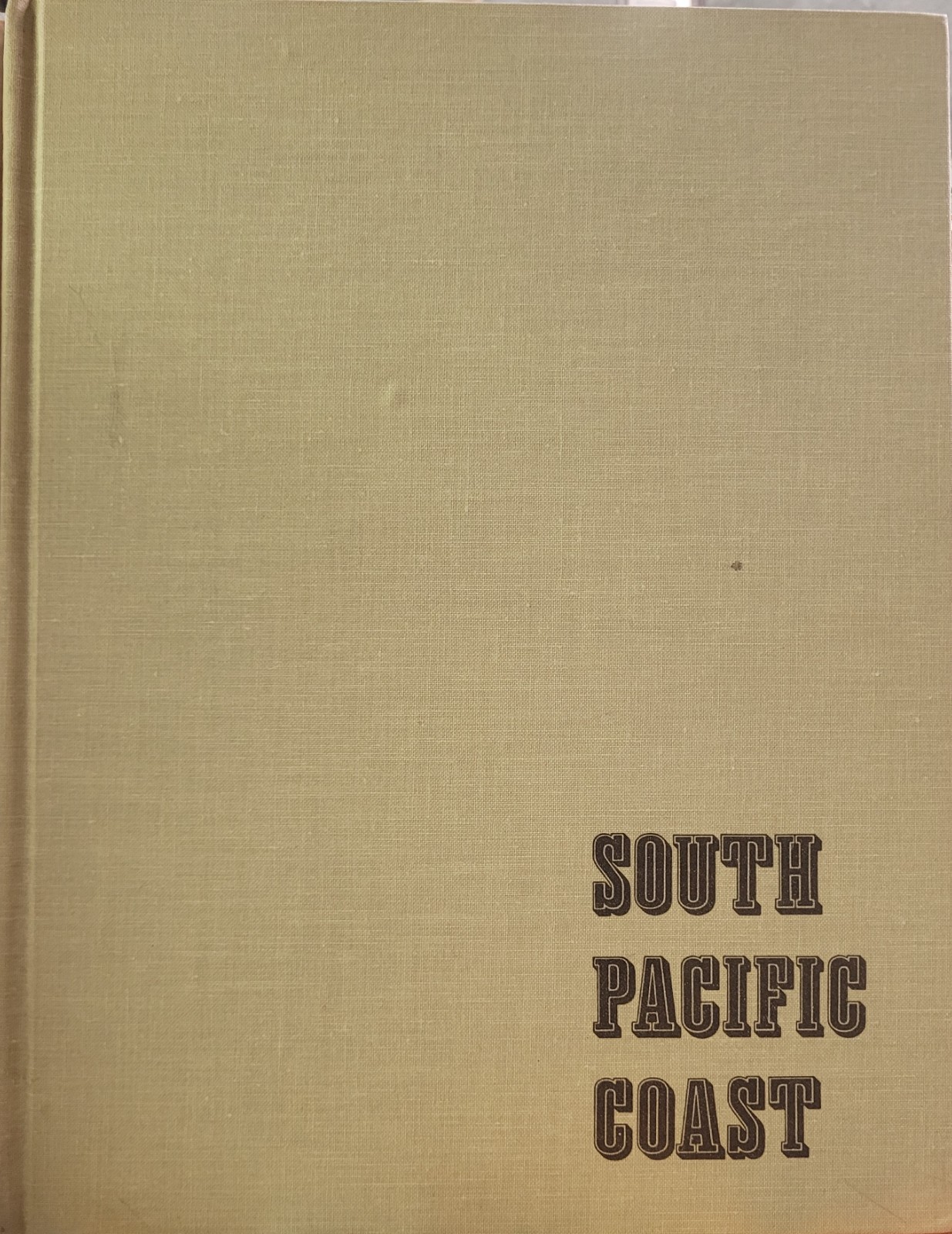 South Pacific Coast Hardcover Dust Jkt MacGregor 280 pages Photos Good Condition