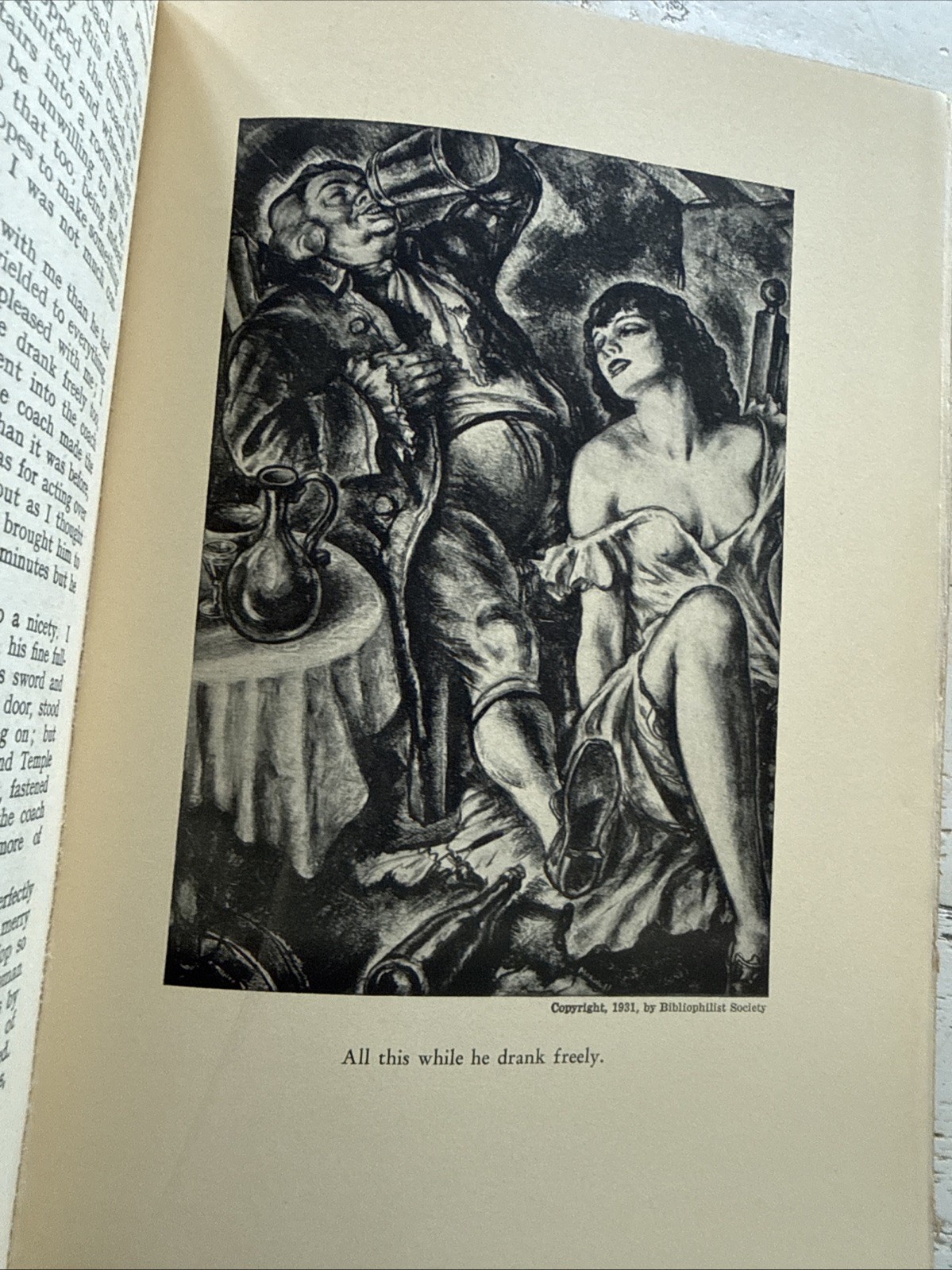 Moll Flanders Daniel Defoe 1931 HC Illustrated John Alan Maxwell Erotica