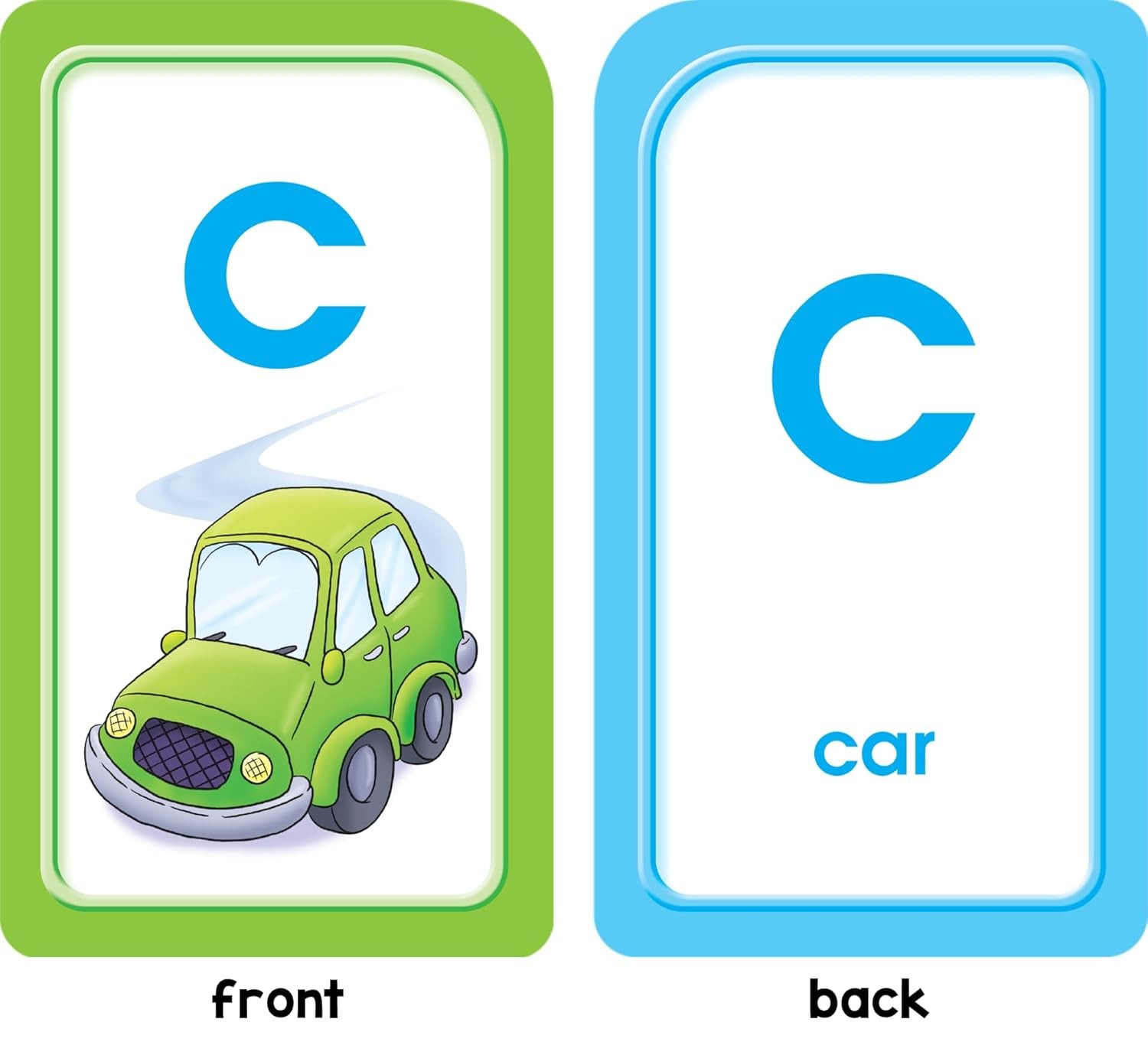 School Zone Alphabet Match Flash Cards: 56 Cards, Preschool, Kindergarten,…