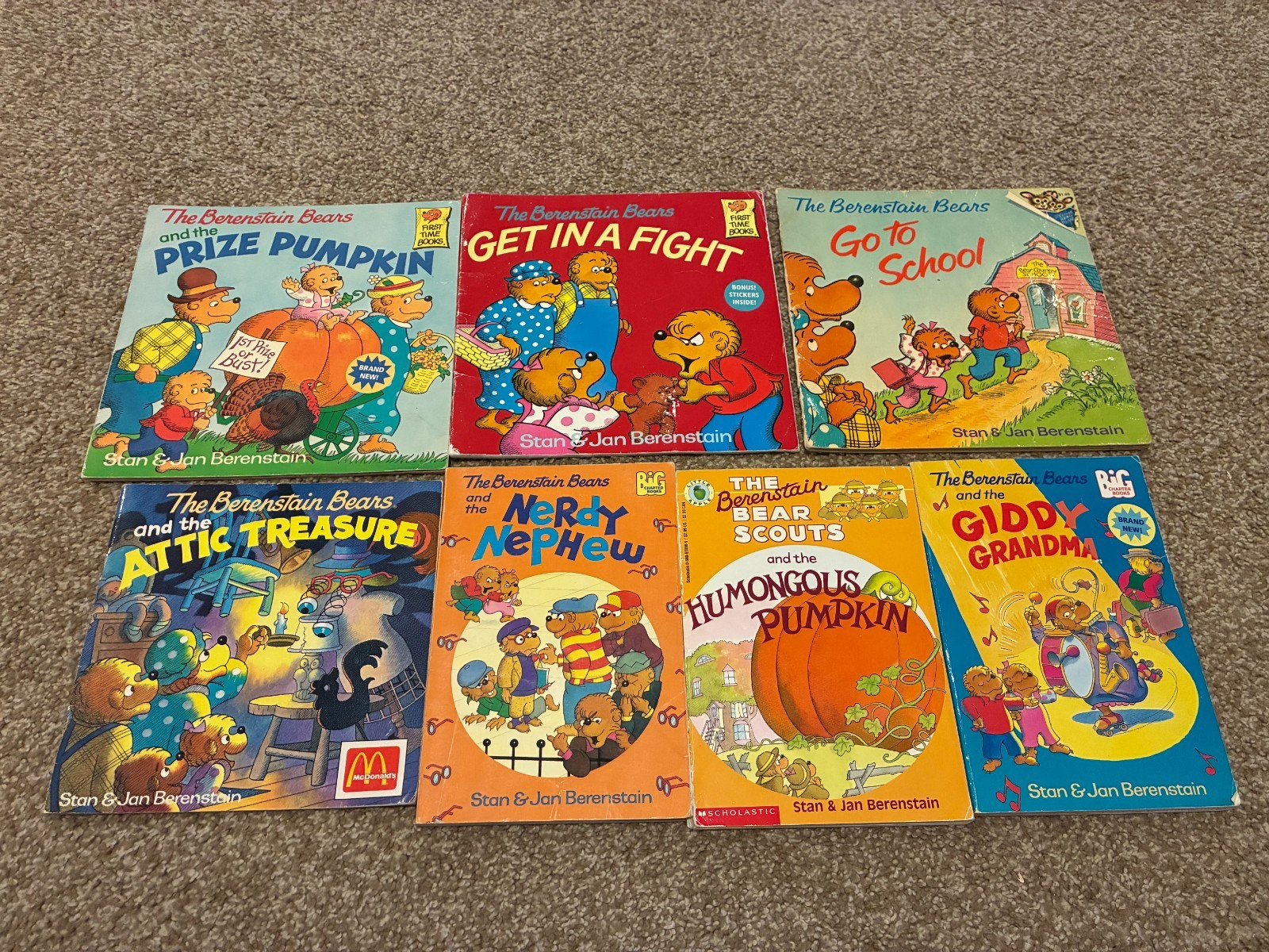 Berenstain Bears – 23 Book Set – RARE Stan & Jan Children’s Picture Storybooks!