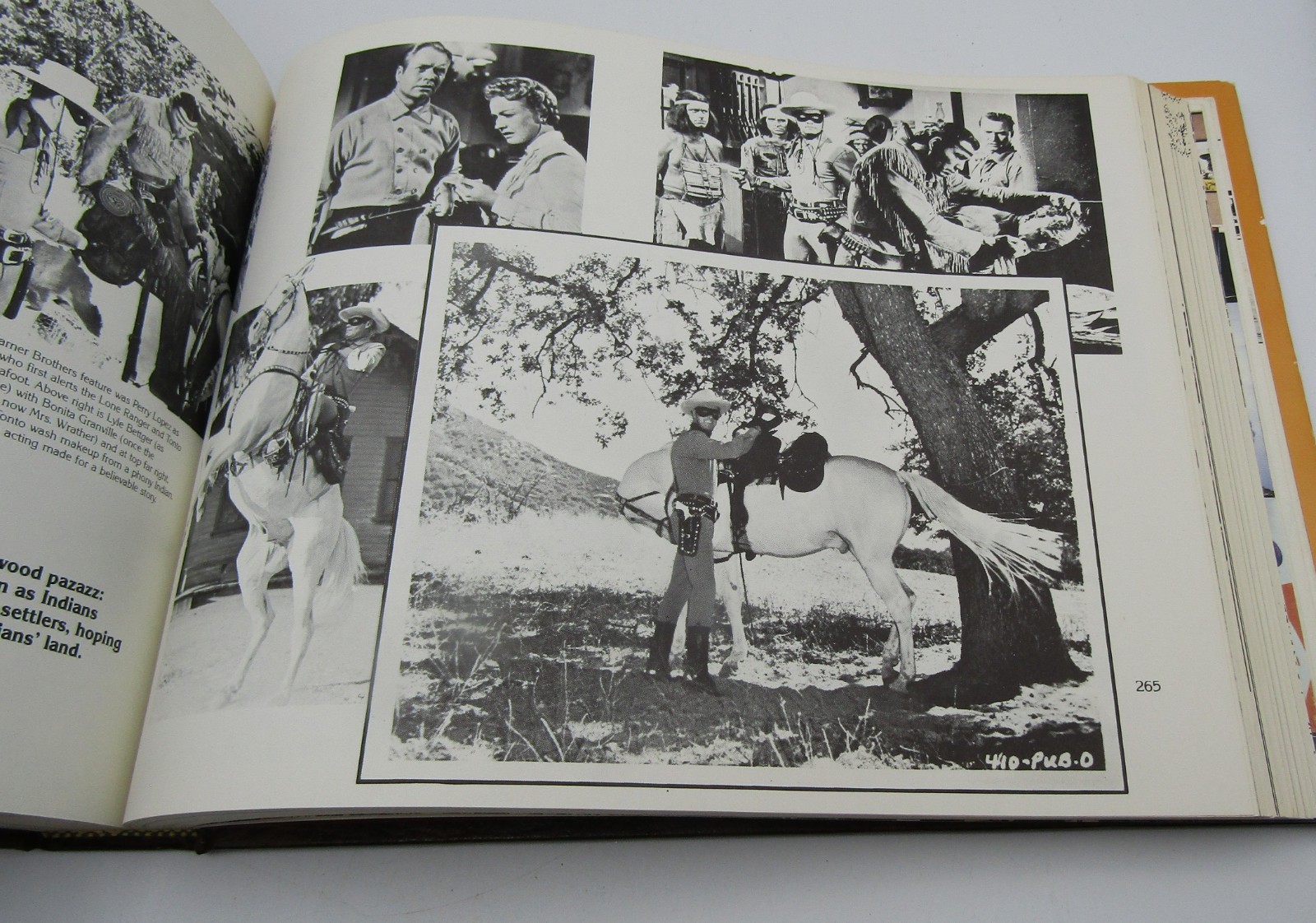 “FROM OUT OF THE PAST A PICTORIAL HISTORY OF THE LONE RANGER” BOOK-DAVE HOLLAND