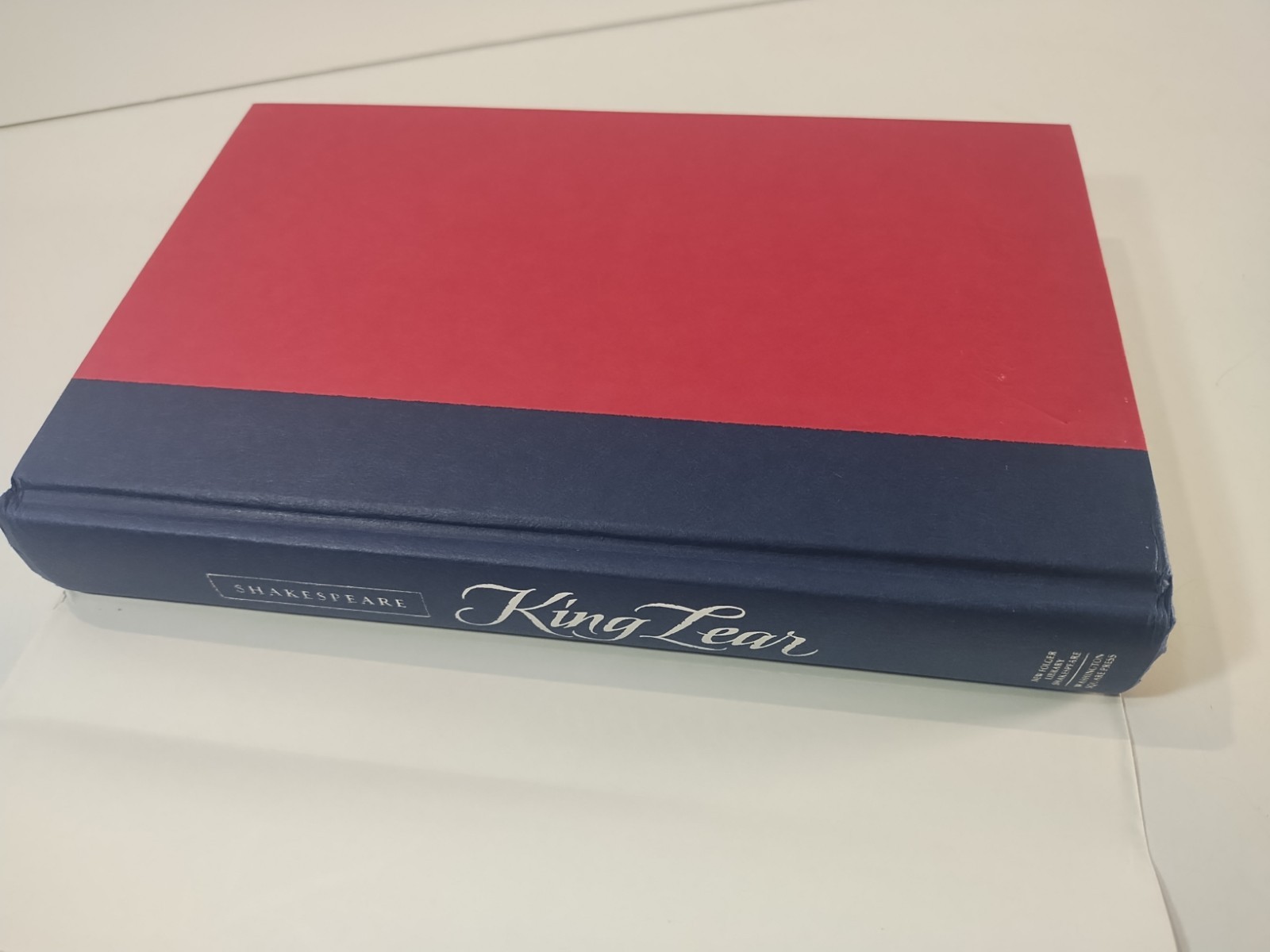 King Lear (The New Folger Library Shakespeare) First Edition 1993 RARE Hardcover