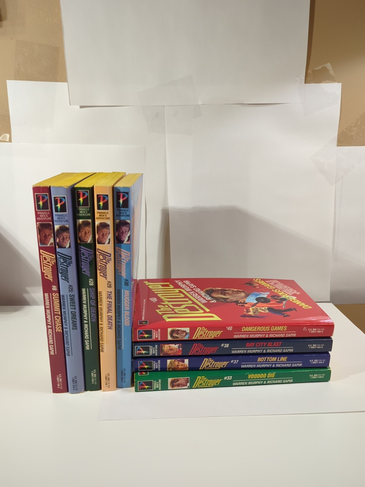 The Destroyer Lot 9 PB Books Mixed Incomplete Run #8/#40