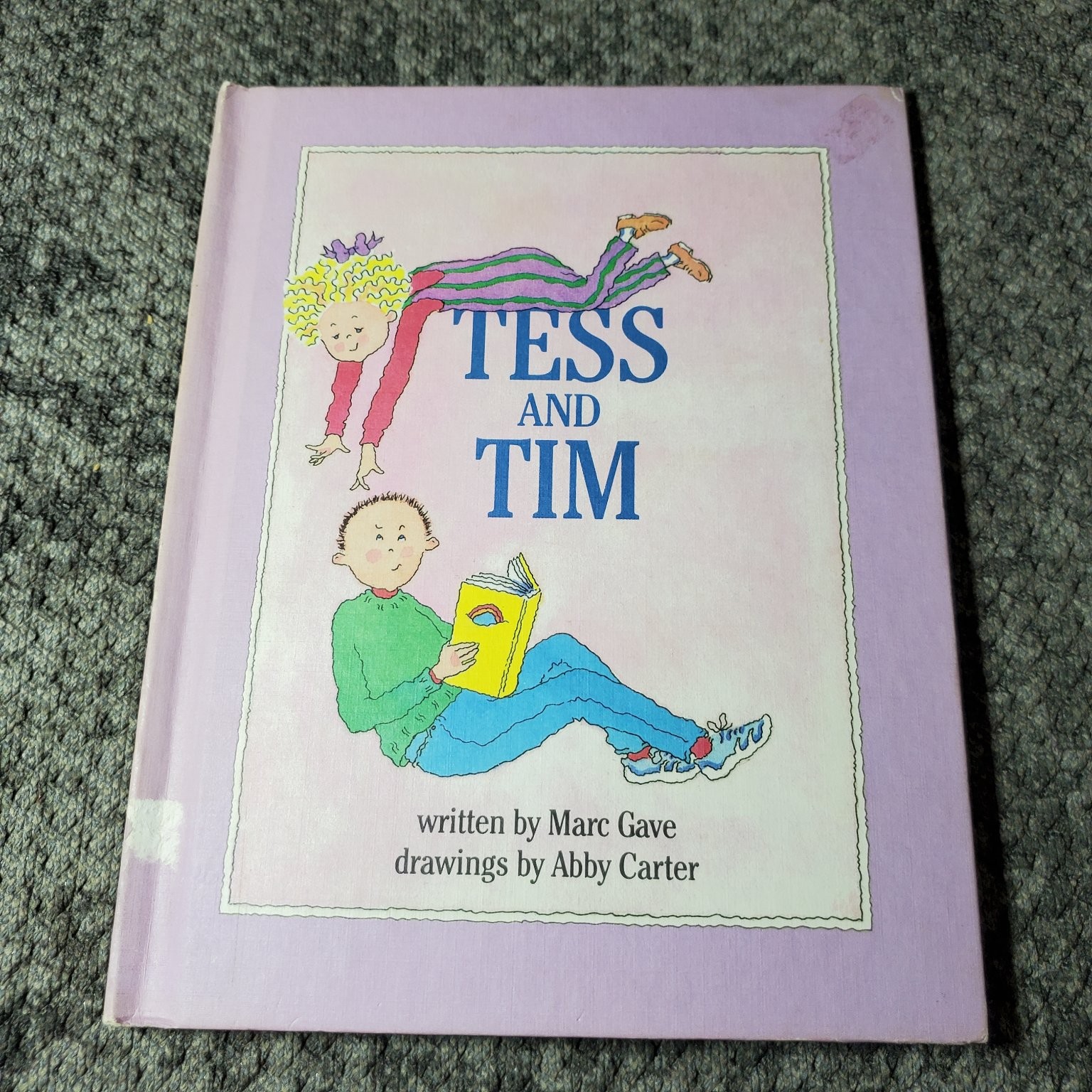 Tess and Tim Marc Gave 1988 First Printing Illustrated Parents Magazine Press