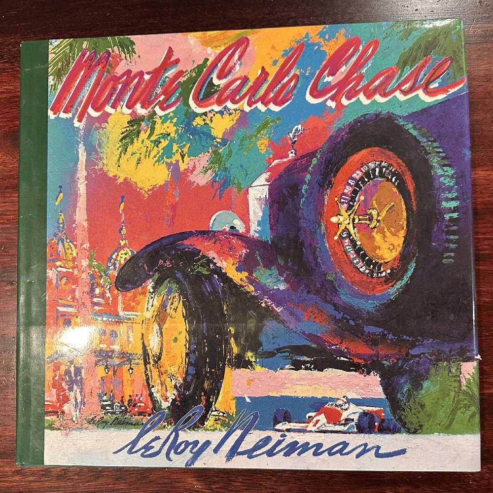 Monte Carlo Chase SIGNED LeRoy Neiman