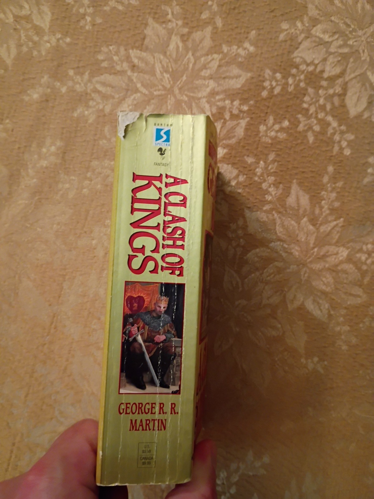 1999 A Clash Of Kings George R R Martin Bantam Spectra Paperback Fantasy Book