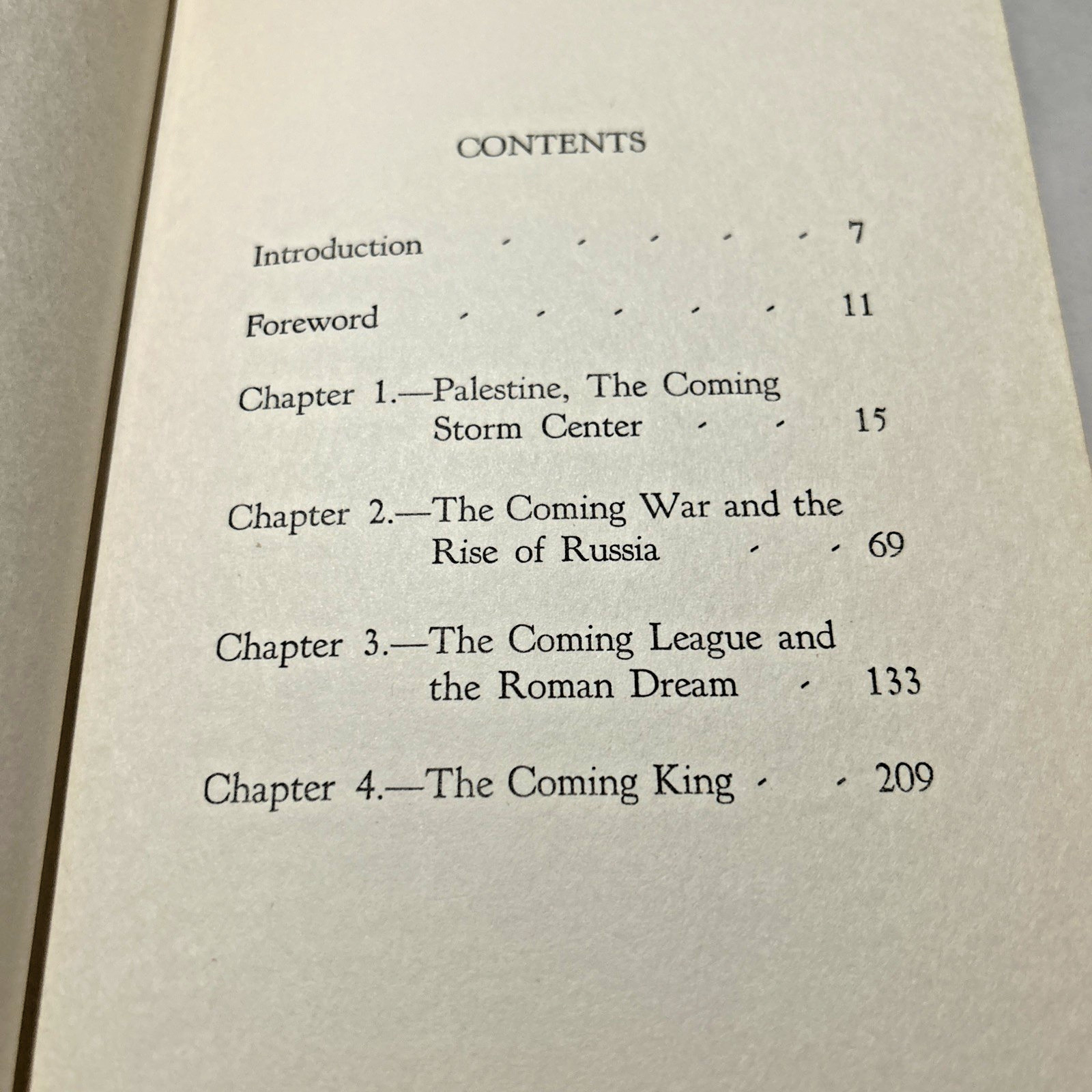 The Shadow of Coming Events (1954) ~ Harry Rimmer ~ Hardcover ~ Dust Jacket