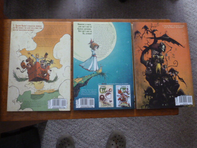 :) 3 L. Frank Baum Oz HC books: Marvelous Land, Ozma, Wonderful Wizard –NICE–
