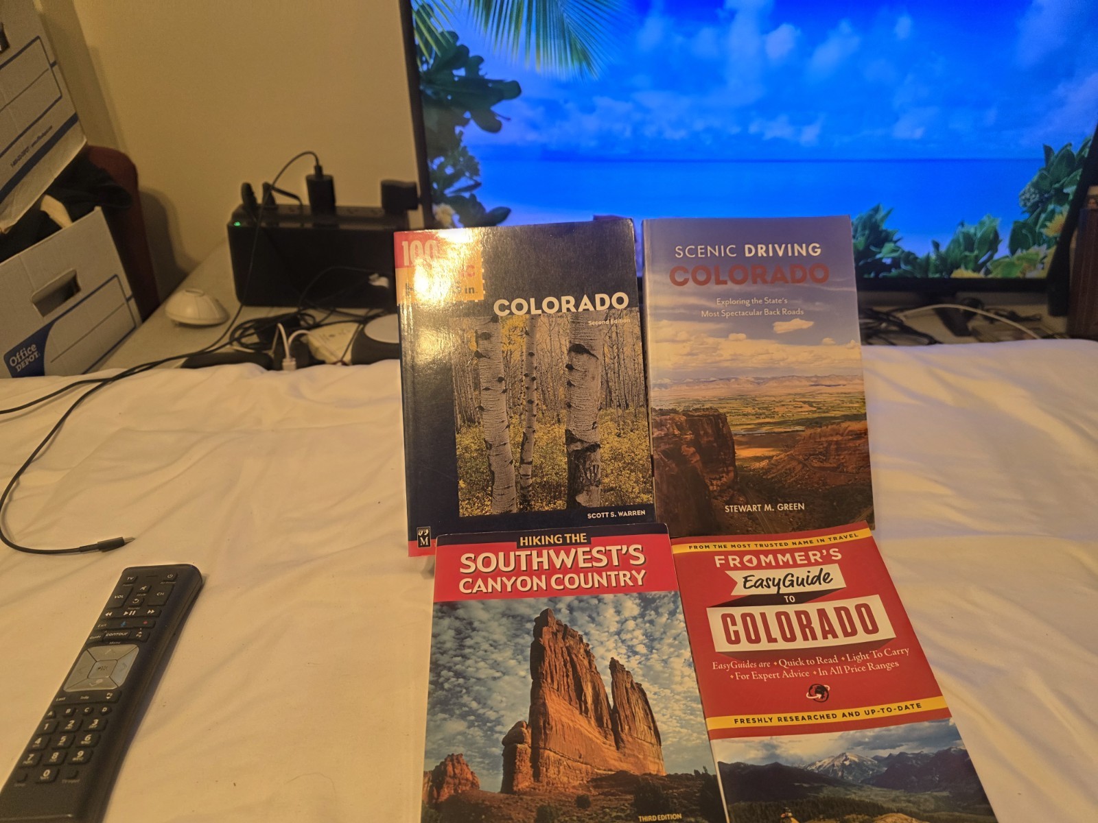 COLORADO/SOUTHWEST/GUIDE/VACATION PLANNERS, LOT OF 4 PAPERBACK BOOKS, FREE SHIP!