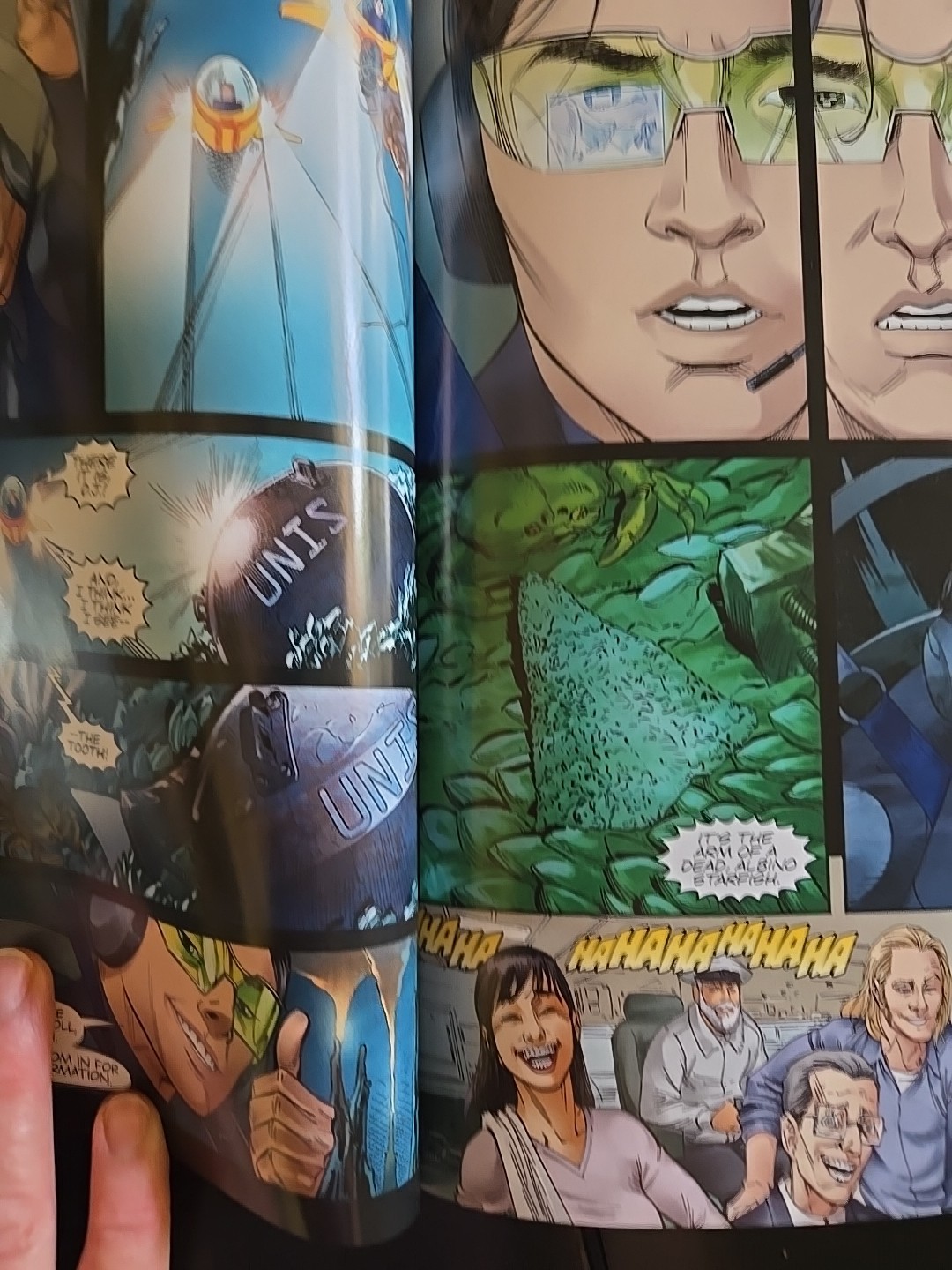The Meg Graphic Novel Steve Alten Rare TPB Comic Book Megalodon 2019 BLACKLIST