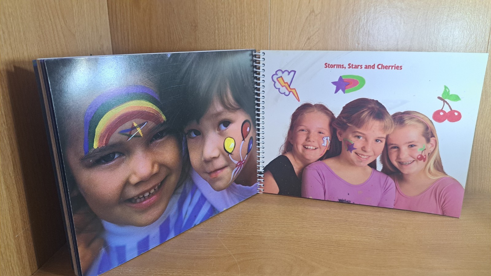 Face Painting by Klutz Editors 1990, Spiral Book (no Paint)