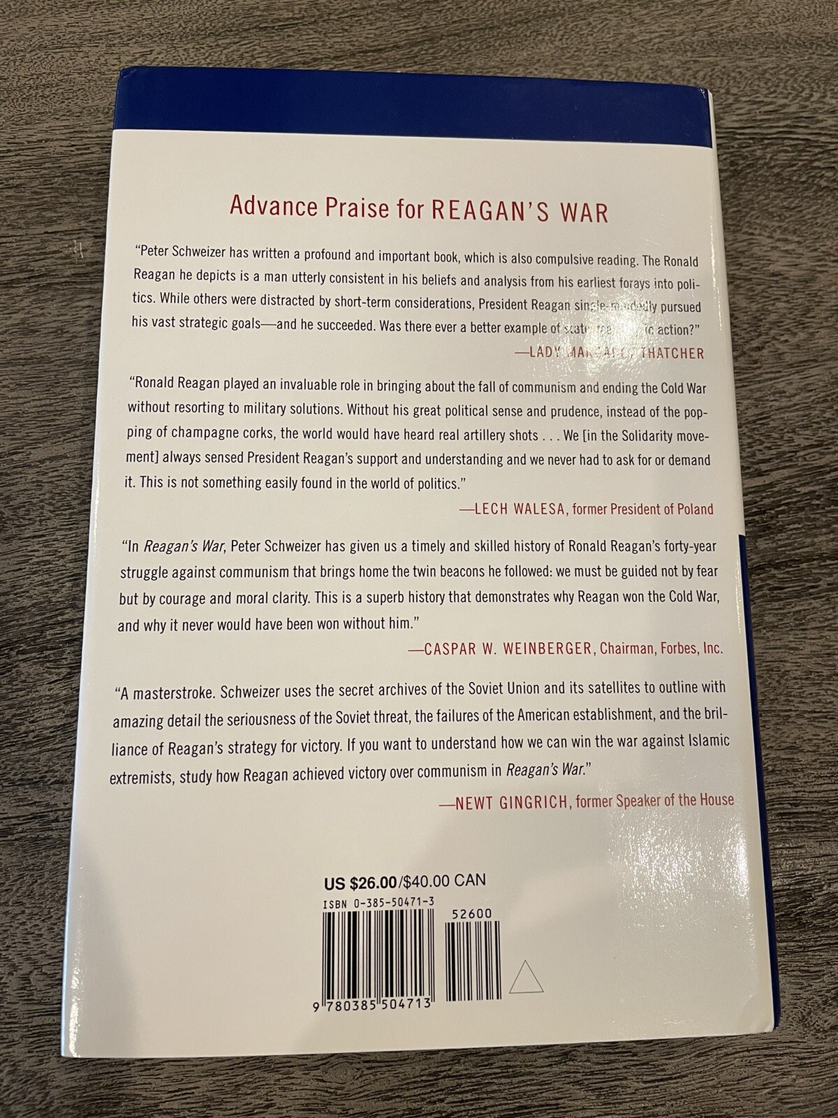 Reagans war Peter Schweizer
