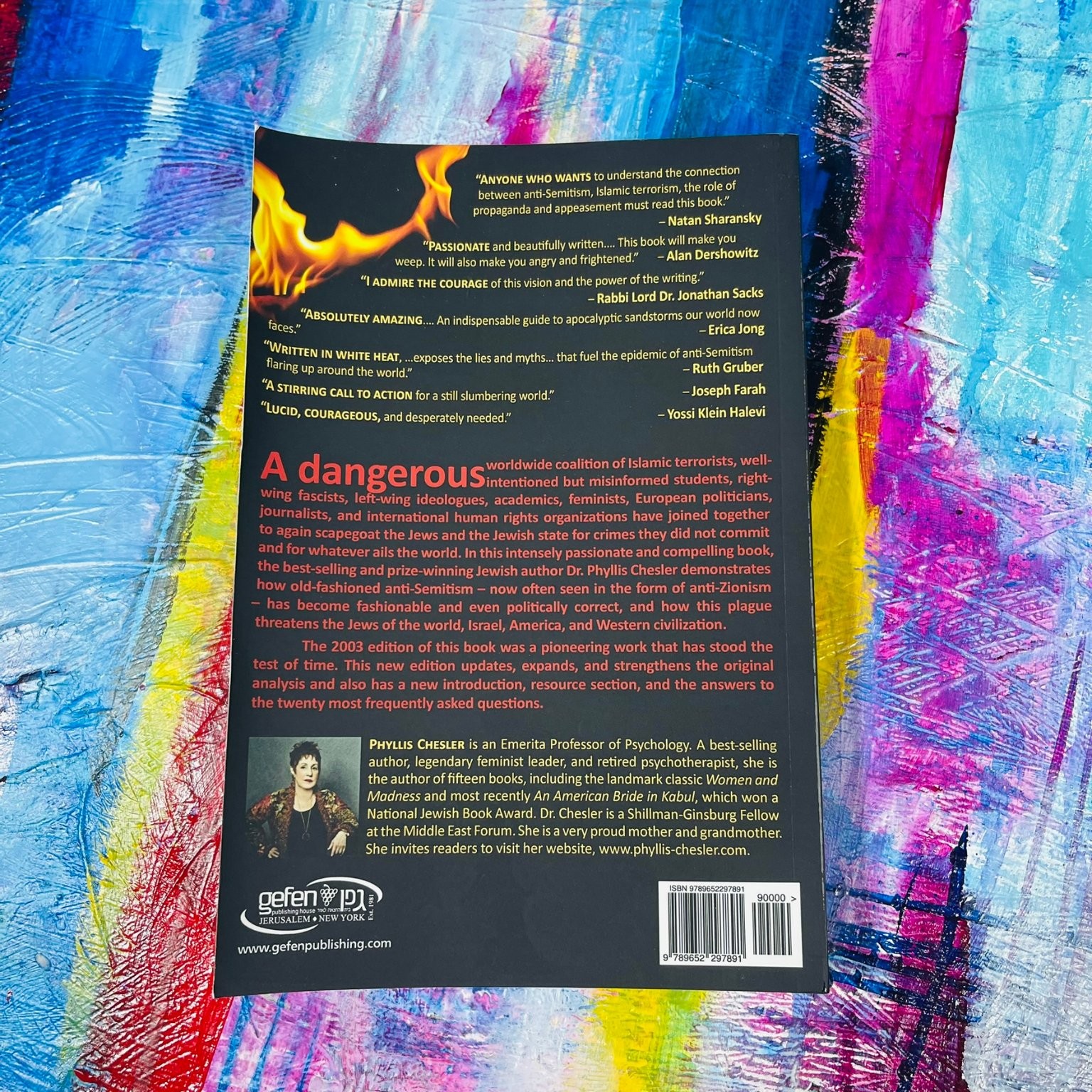 The New Anti-Semitism Phyllis Chesler 2015 Updated Edition Gefen Publishing