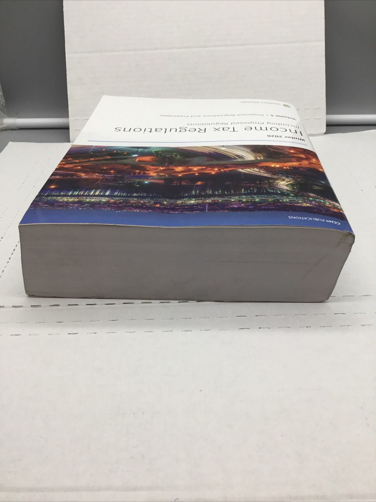 Wolters Kluwer Income Tax Regulations Winter 2026 Vol 4 PB Book ACCEPTBABLE