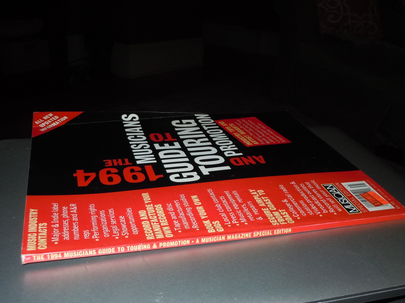The 1994 Musicians Guide to Touring and Promotion – Musician Special Edition