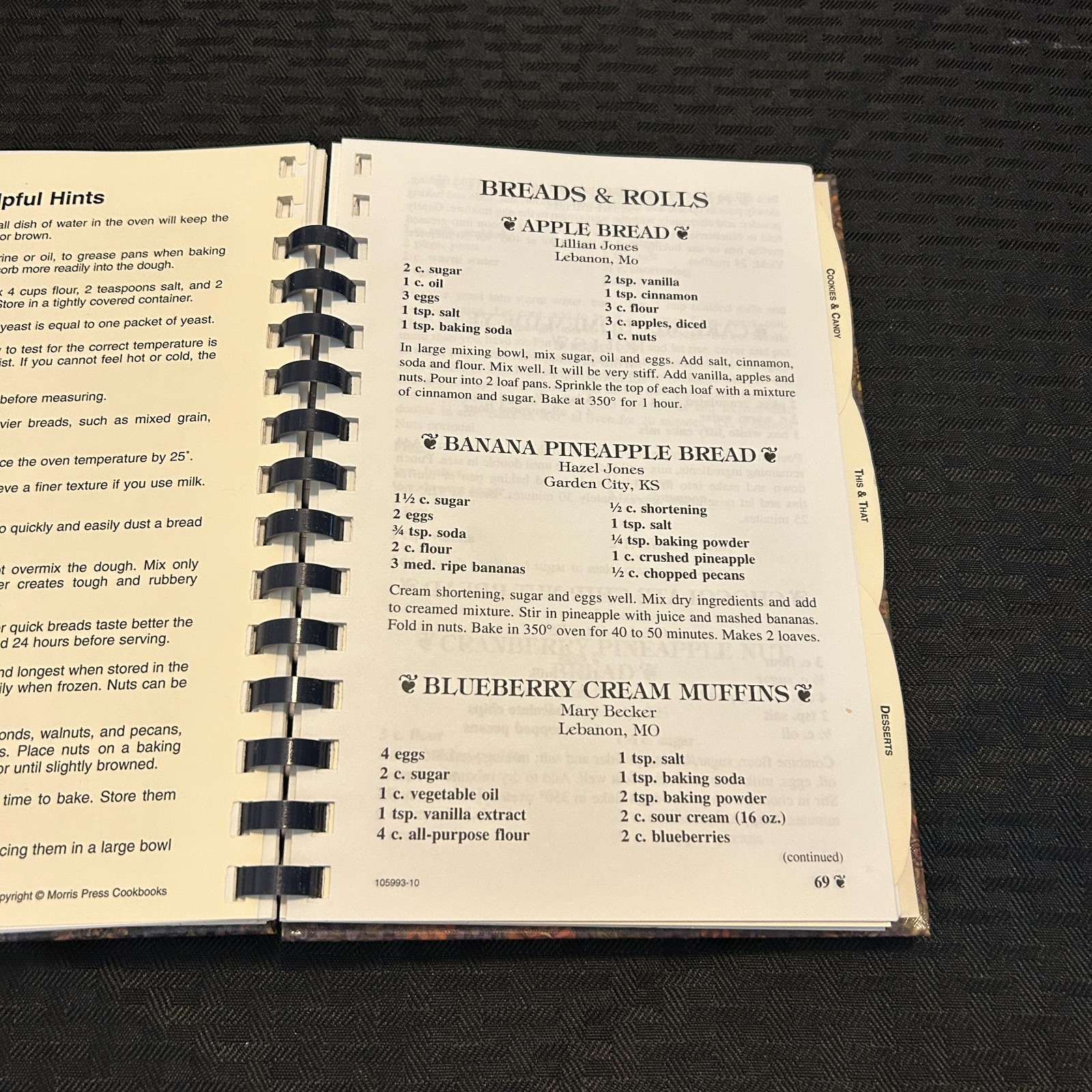 Feeding The Flock by the Women of the Jones Family Morris Press Cookbook
