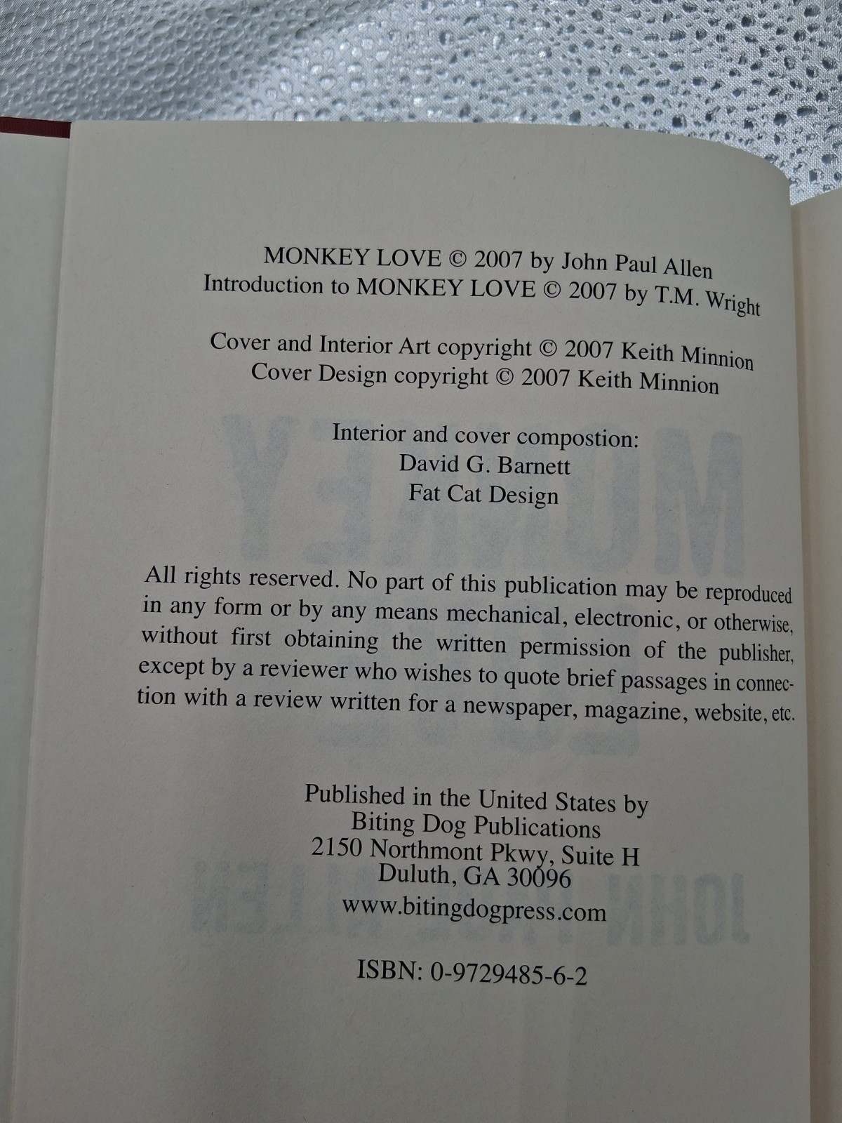 Biting Dog Publications 3 Book Set Signed Numbered Hardcovers (SEE PICTURES!)