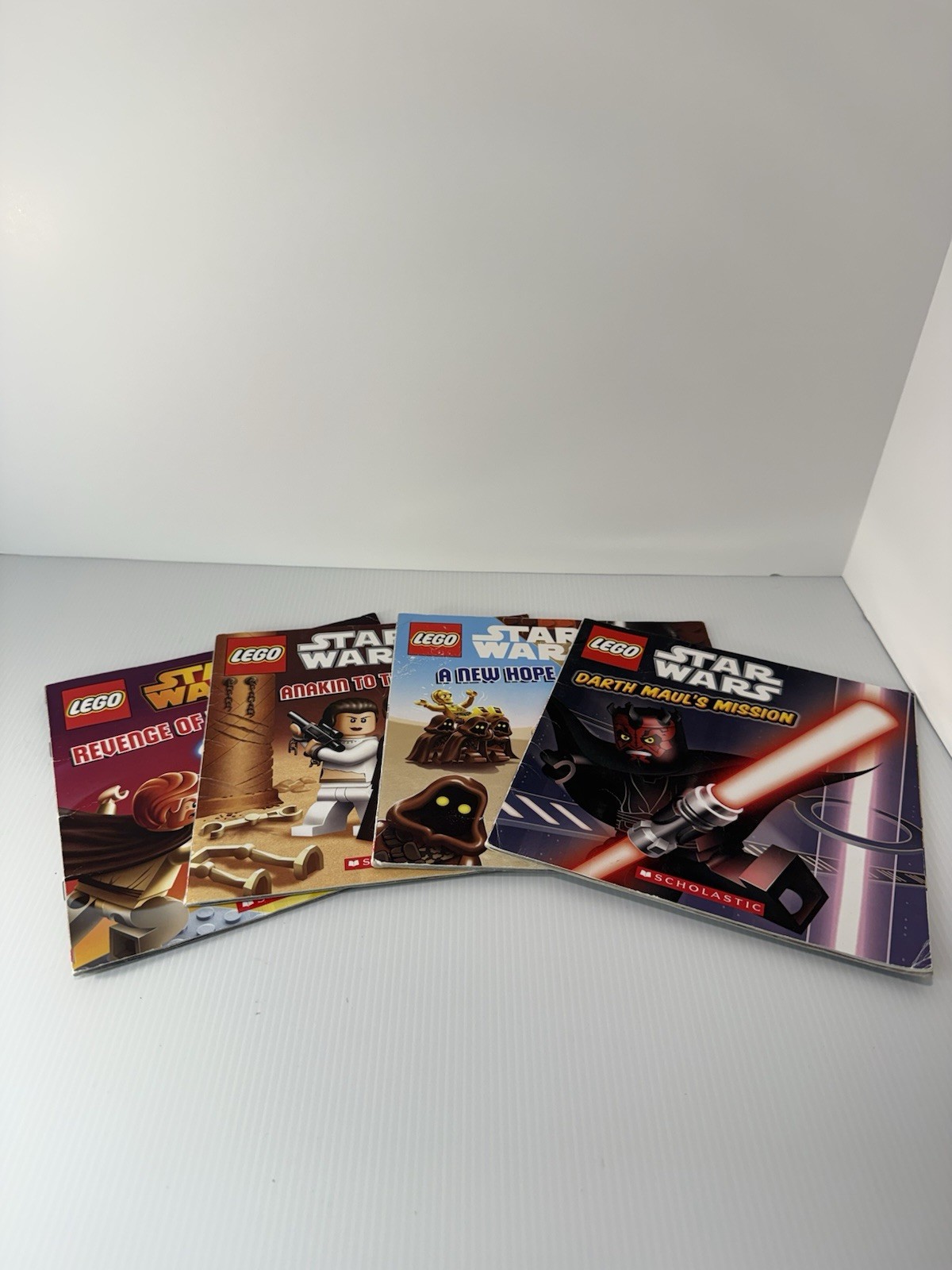 Lego Star Wars scholastic book Bundle Set 4