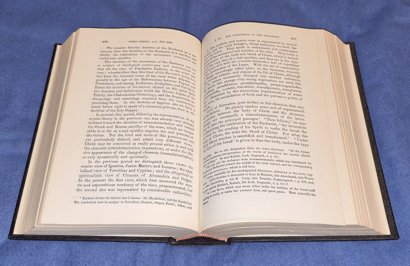 History of the Christian Church Vol 1 2 3 7 Schaff – Hardcover Lot Eerdmans 1950