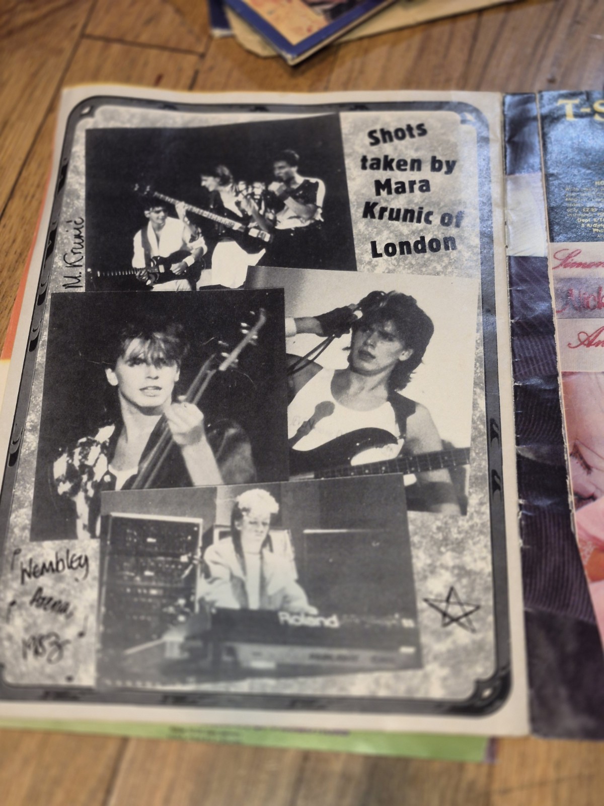 “LIMITED EDITION” “DURAN-DURAN” “beyond the moon to the stars…” John Taylor