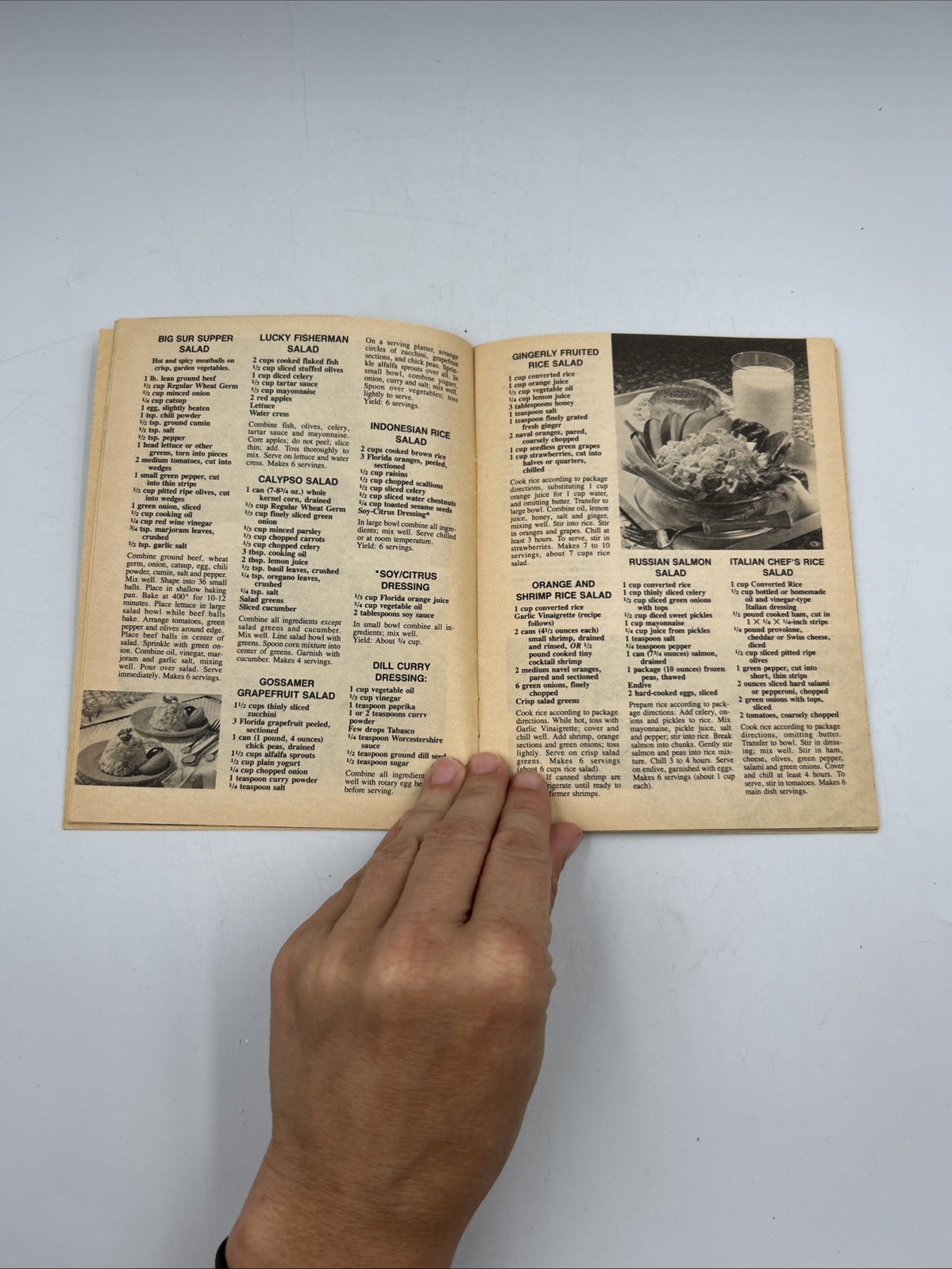 300 SENSATIONAL SALADS Cook Book by Lucinda Hollace Berry 1982 paperback