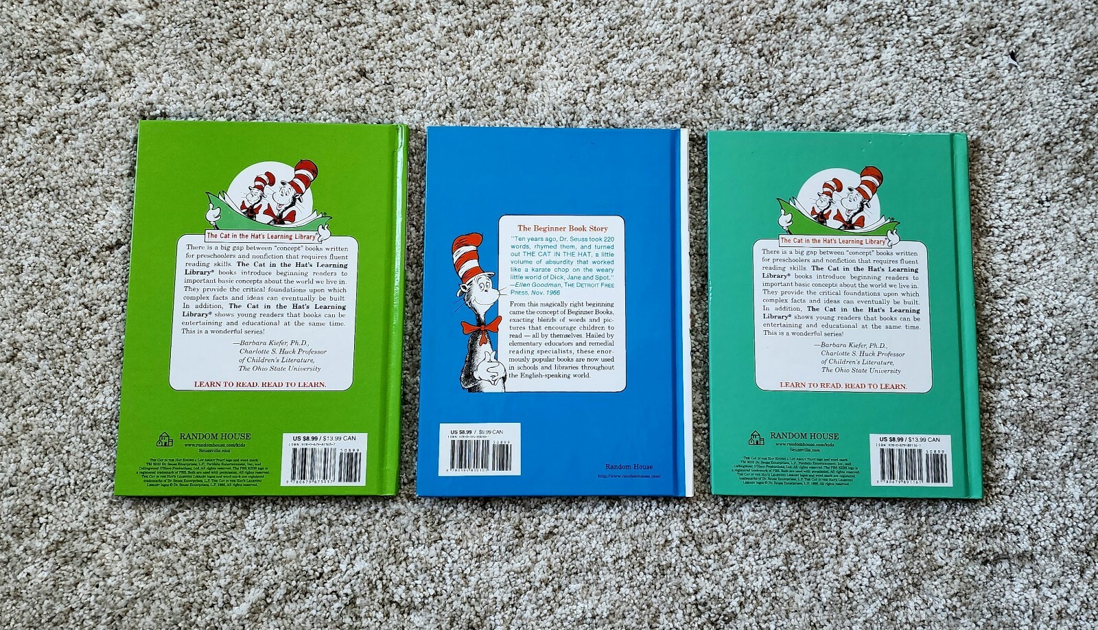 Dr. Suess Books Mixed Bundle Of 3 LIKE NEW