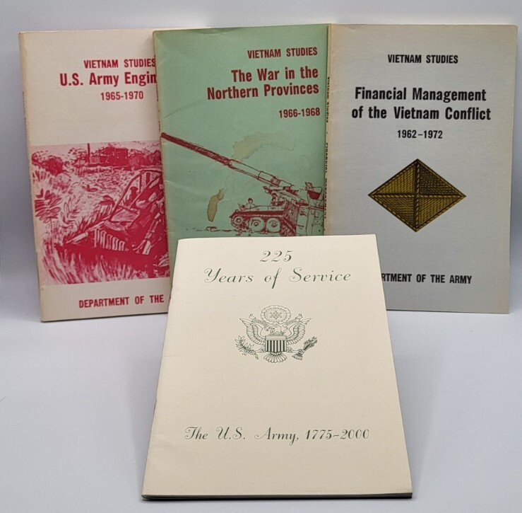 US Army Vietnam Studies 1974 To 1975 Paperback Lot First Edition PB Dept Of ARMY