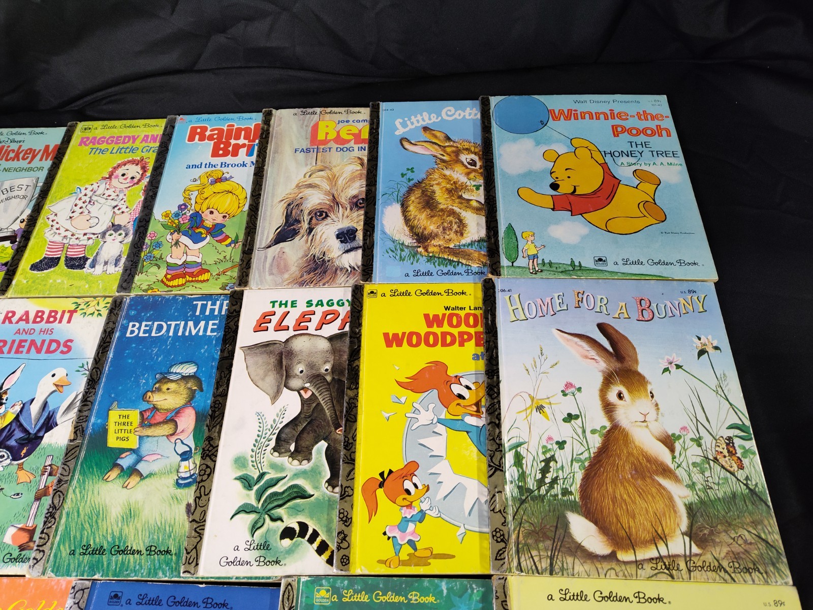 Little Golden Books Lot of 20 Disney Classic Christian Modern & Vintage Random