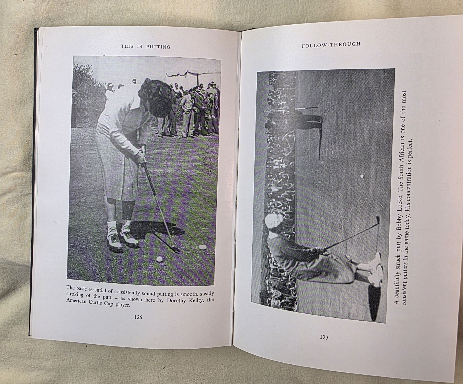 Louis T. Stanley This Is Putting Hardcover Golf Instruction 1957 Citadel Press