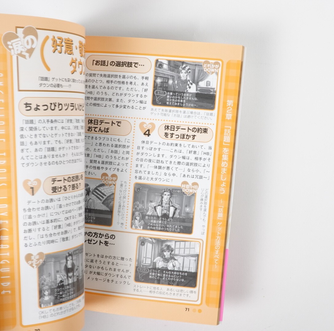 Angelique Trois Love chat Japanese Video Game Guide Book Japan Import US Seller