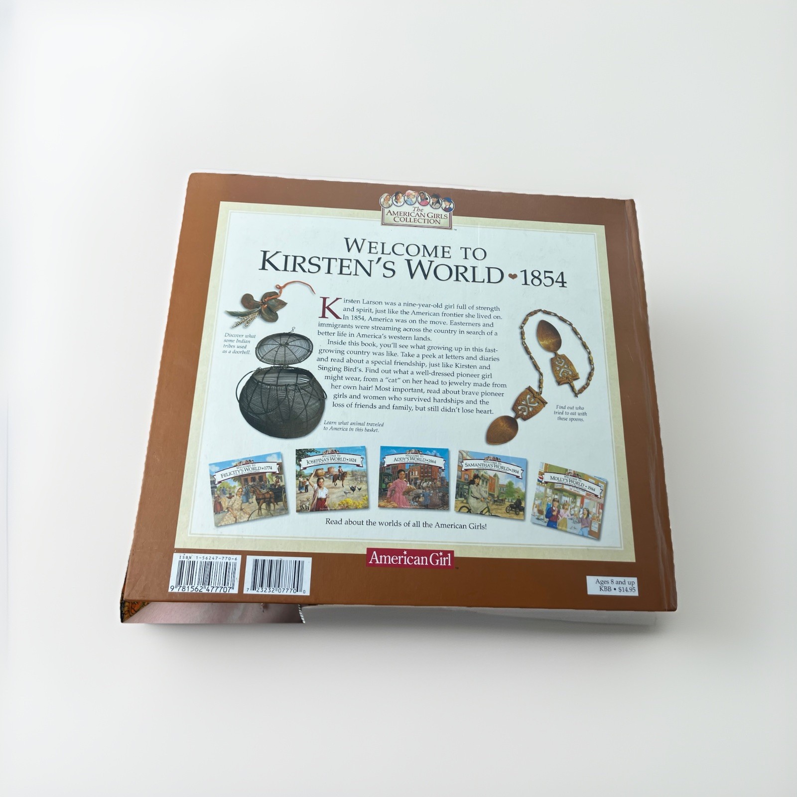 NEW American Girl Welcome to Kirsten’s World 1854 Hardcover Illustrated Ages 8+