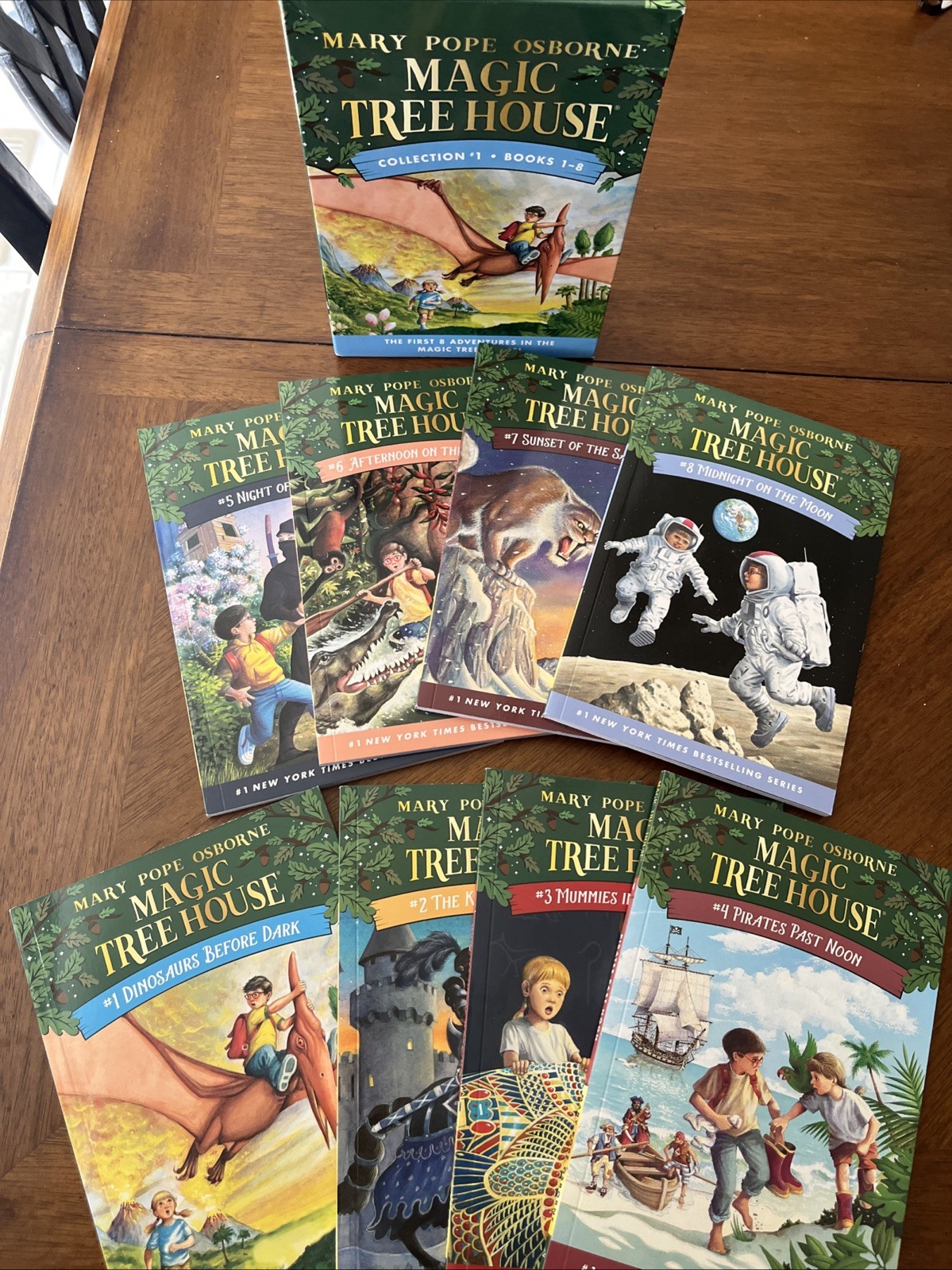 Magic Tree House Box Set Books 1-8 by Mary Pope Osborne