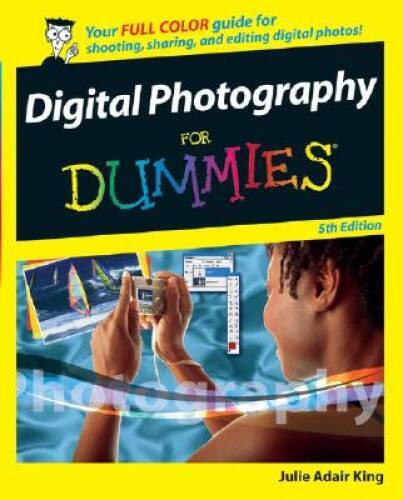 Digital Photography For Dummies (For Dummies (Computers)) – VERY GOOD