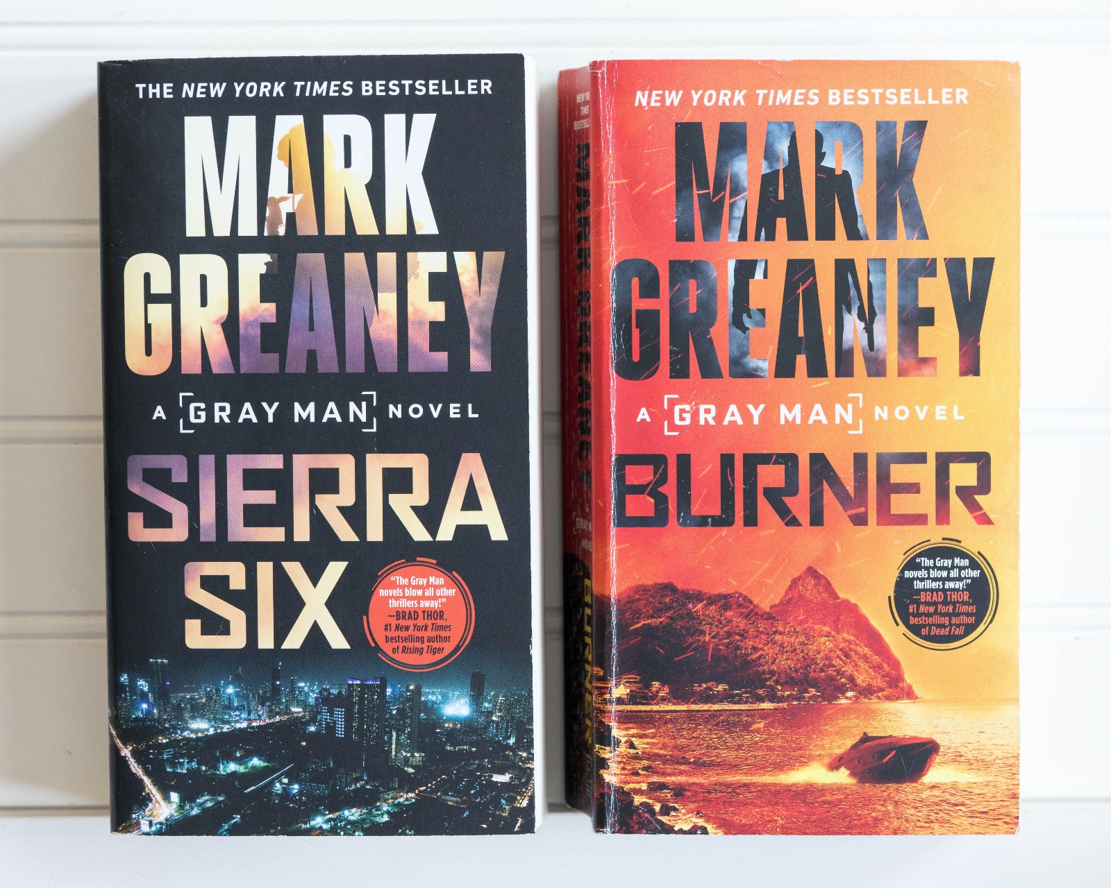 Mark Greaney THE GRAY MAN Complete Series Lot of 14 (#1-14) Set Paperback Books