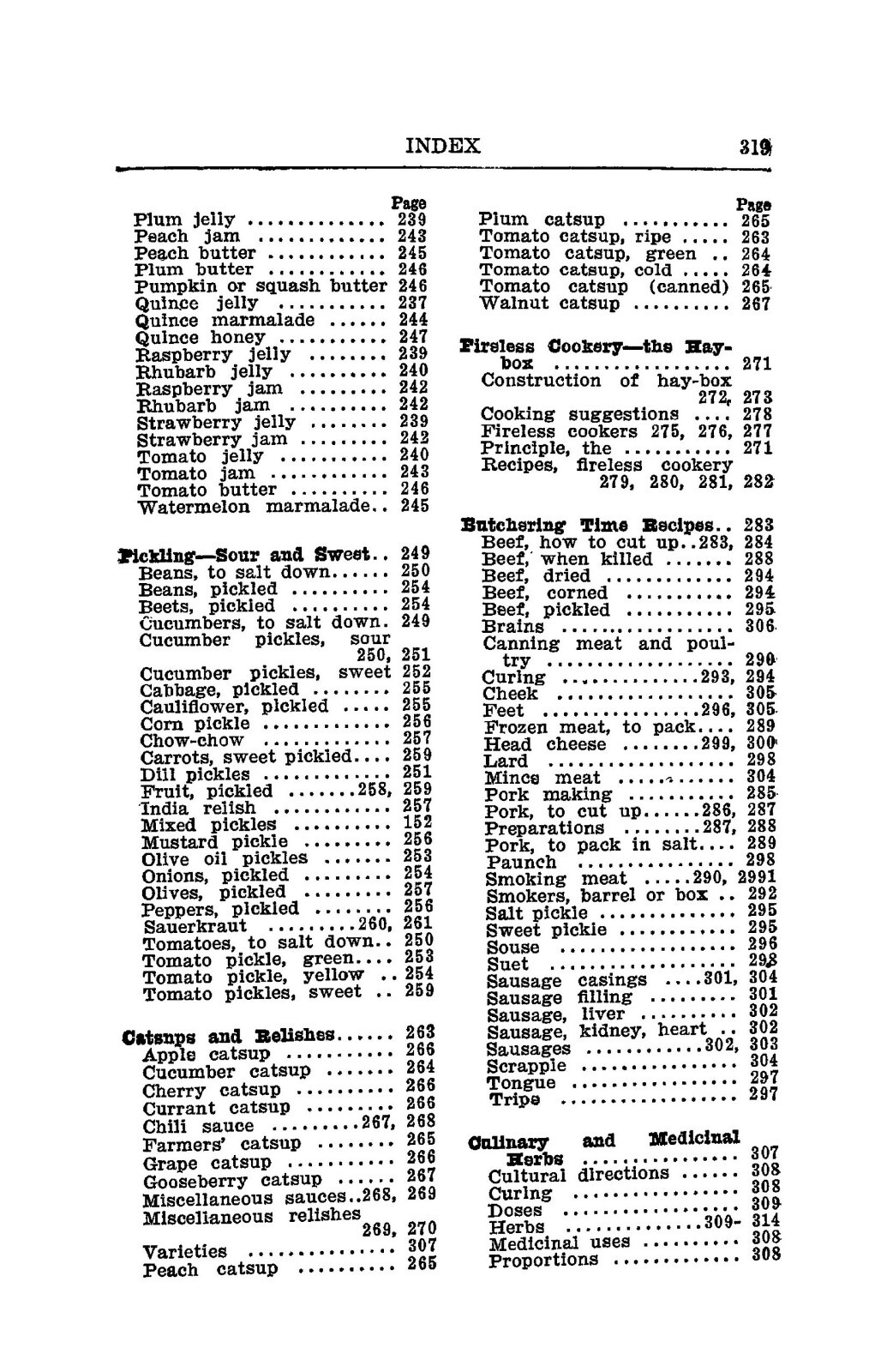 1907 Farm And Home Cook Book And Housekeeper’s Assistant 322 Pages