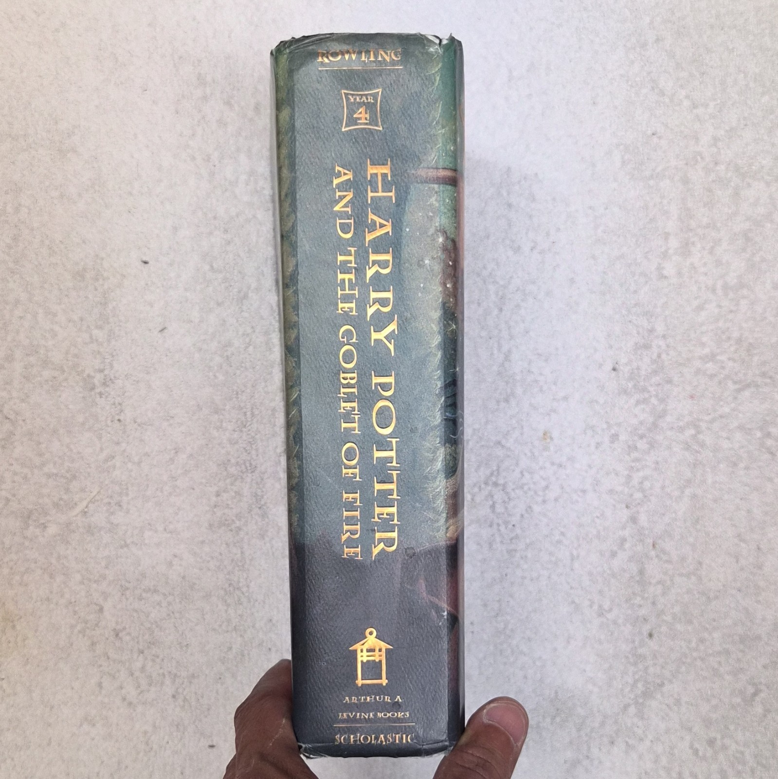 original U.S. hardcover editions of Harry Potter by J.K. Rowling