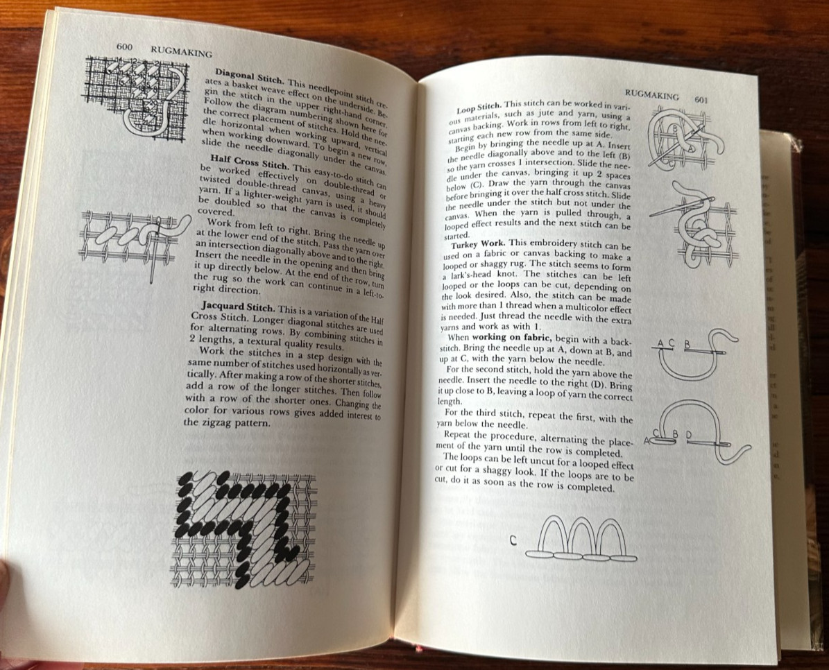 The Complete Encyclopedia of Stitchery by Mildred Graves Ryan – copyright 1979