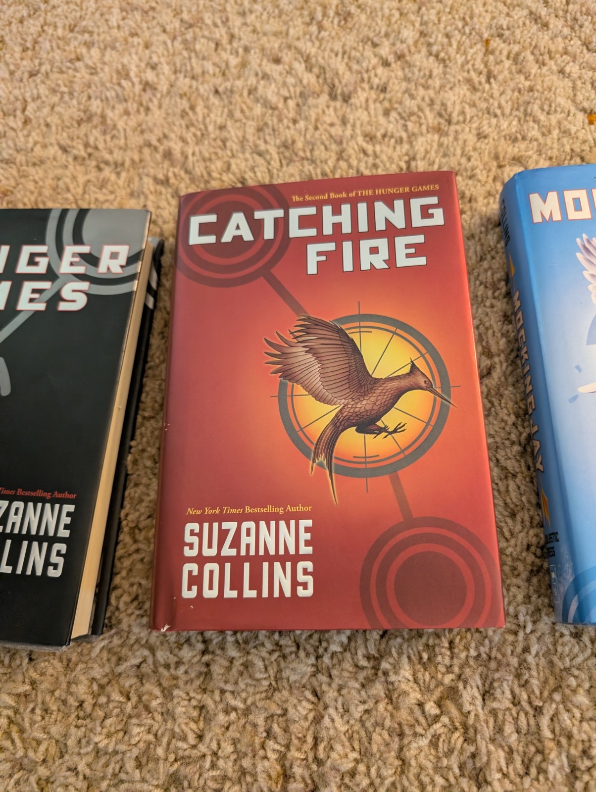 The Hunger Games Trilogy 1st Edition Hardcover Suzanne Collins HC/DJ