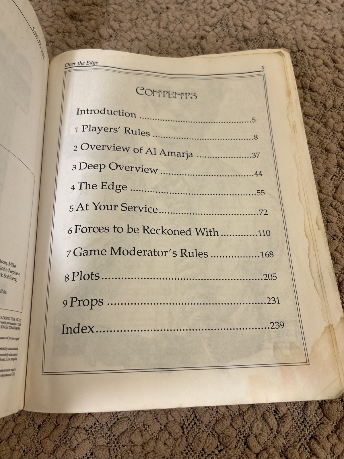 Atlas Games AG 2000 Jonathan TweetOver the Edge: Psychosurreal Roleplaying