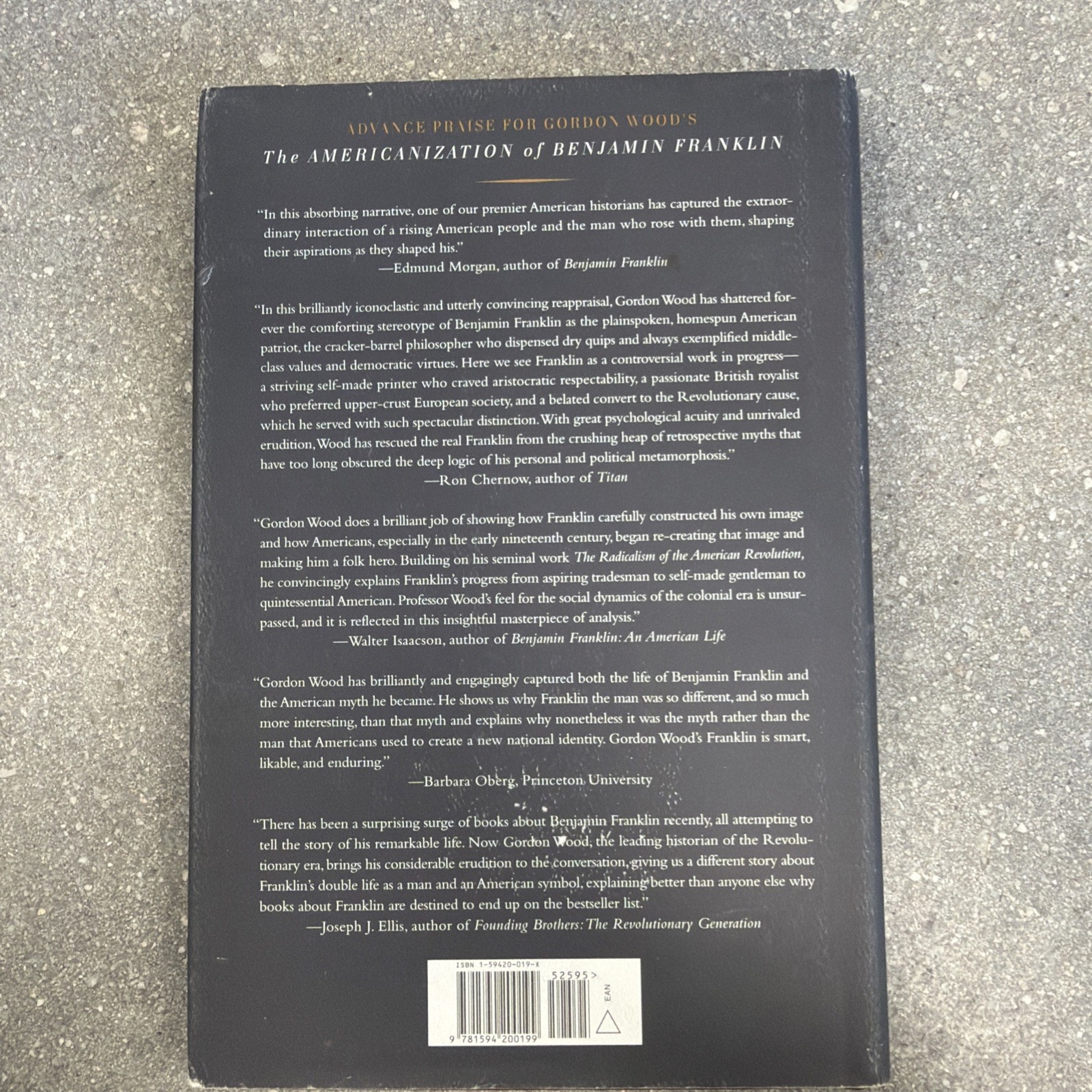 Americanization of Benjamin Franklin by Gordon S. Wood (2004, Hardcover)