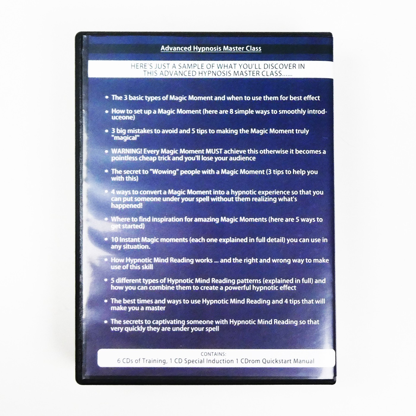 HYPNOTIC MAGIC MOMENTS Conversational Hypnosis Igor Ledochowski Covert Stealth