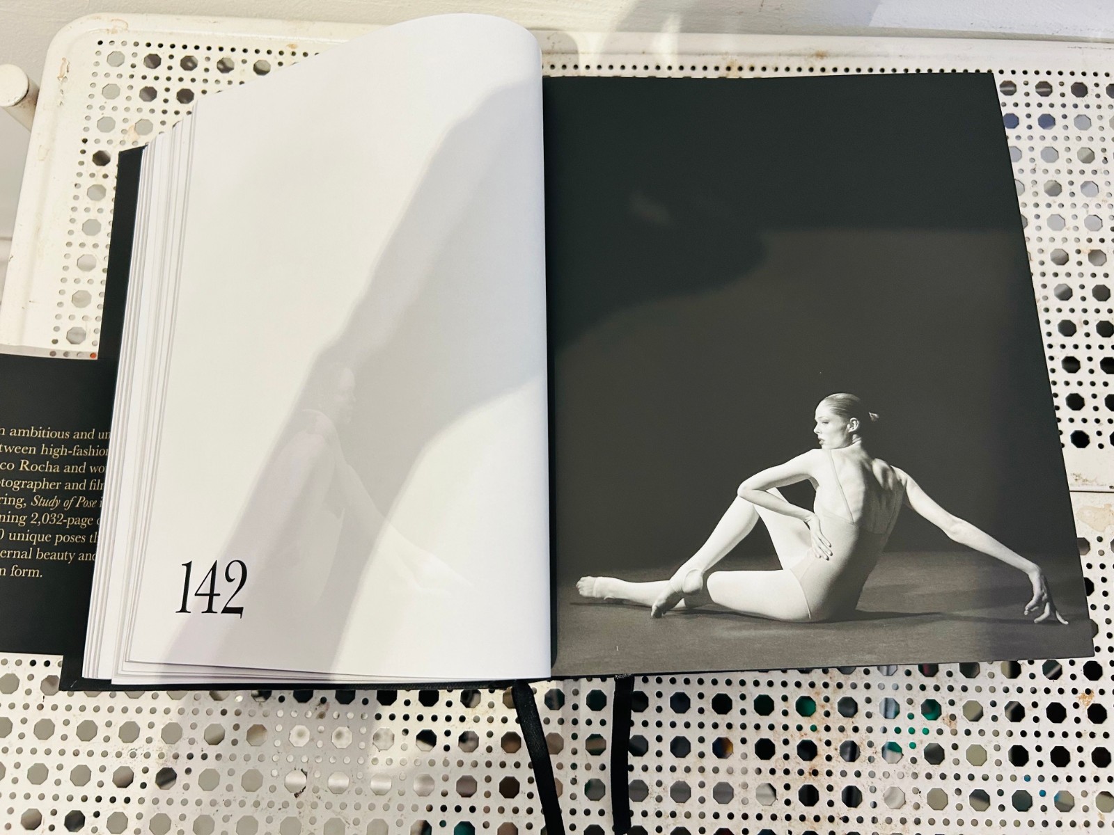 STUDY OF POSE hardcover 1,000 Poses PHOTO BOOK Coco Rocha Steven Sebring ballet