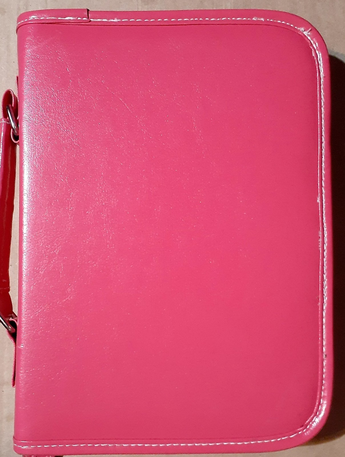 2006 Amplified Everyday Life Bible Joyce Meyer Leather Clean W/Pink Cover Case