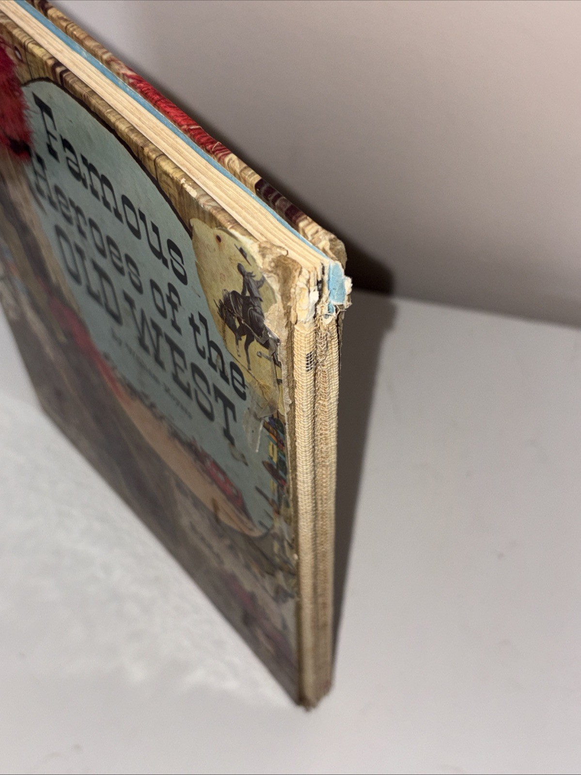 Famous Heroes of The OLD WEST by William Moyers (1957 1st Edition Hardcover)
