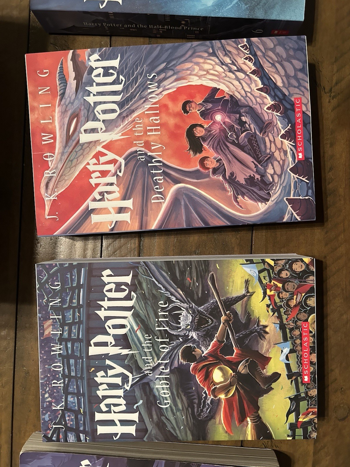 J. K. Rowling Harry Potter Complete Series Box Set Scholastic 2013 English