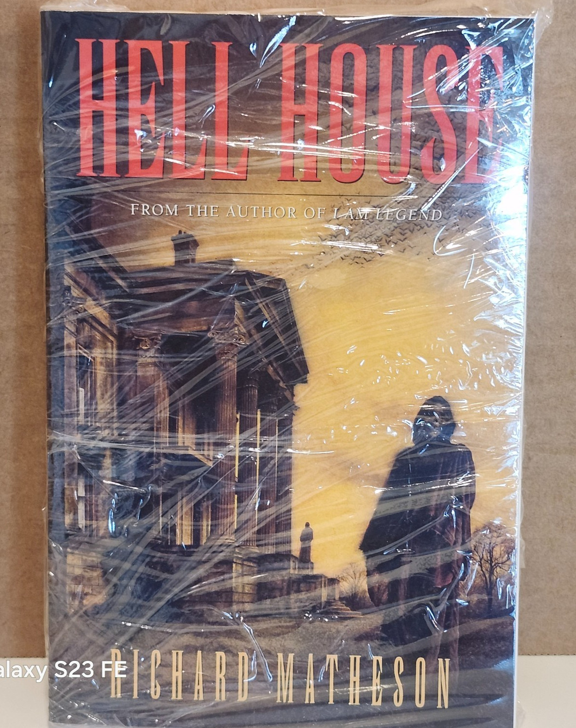 ✌️Hell House : RICHARD MATHESON: 1ST ED.,10/1999, TPB, TOR BOOK, NEW