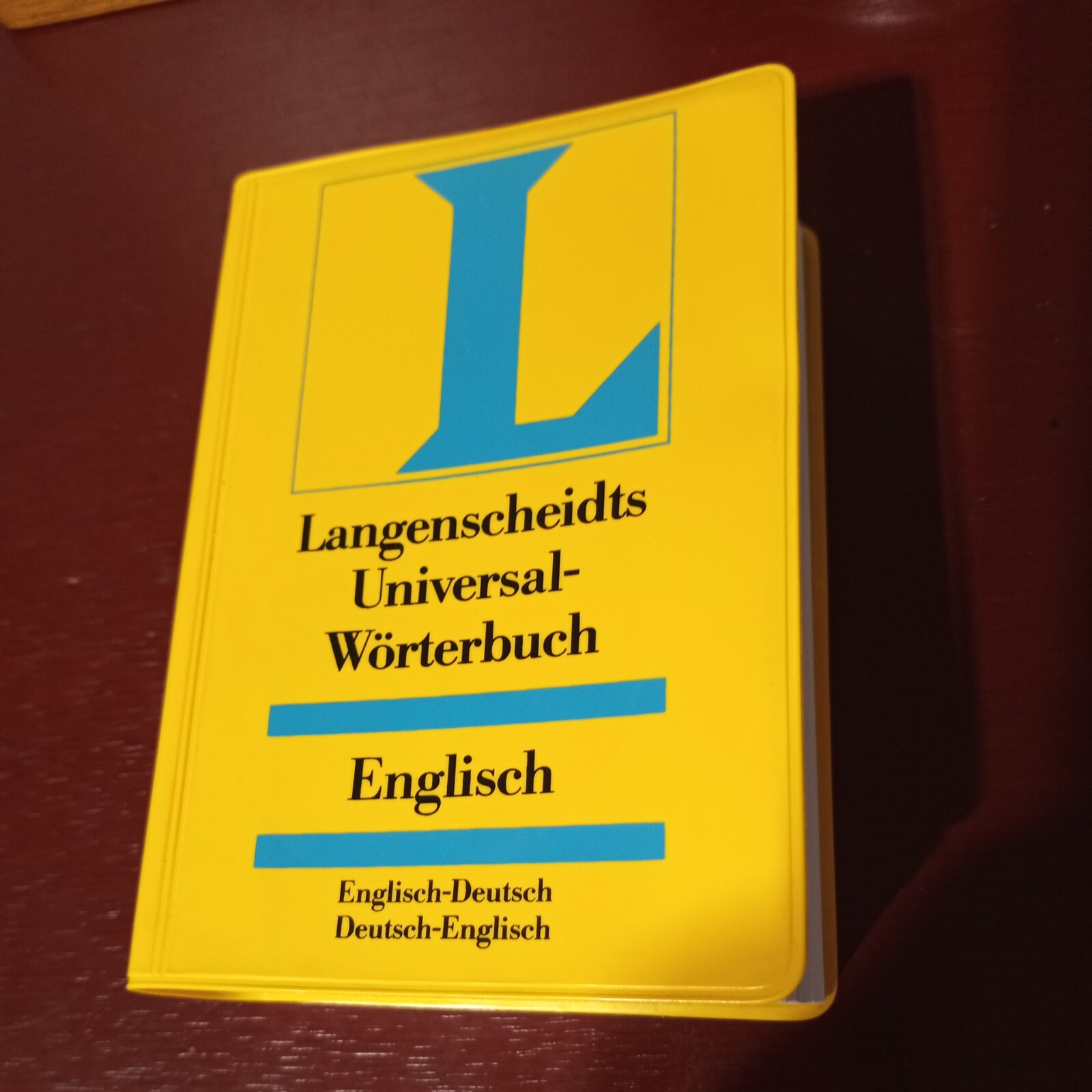 GERMAN LANGENSCHEIDTS UNIVERSAL WORTERBUCH ENGLISCH DEUTSCH Pocket Dictionary