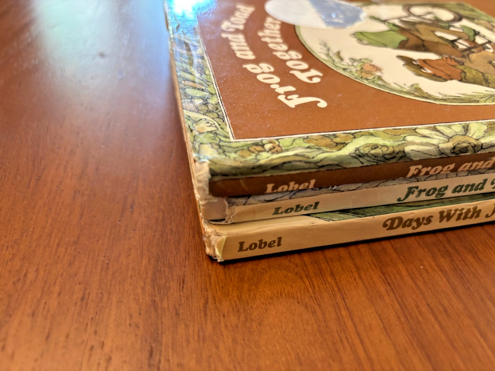 FROG AND TOAD – FIRST EDITION HARDCOVER DJ LOT OF 3 BOOKS 1970’S by ARNOLD LOBEL