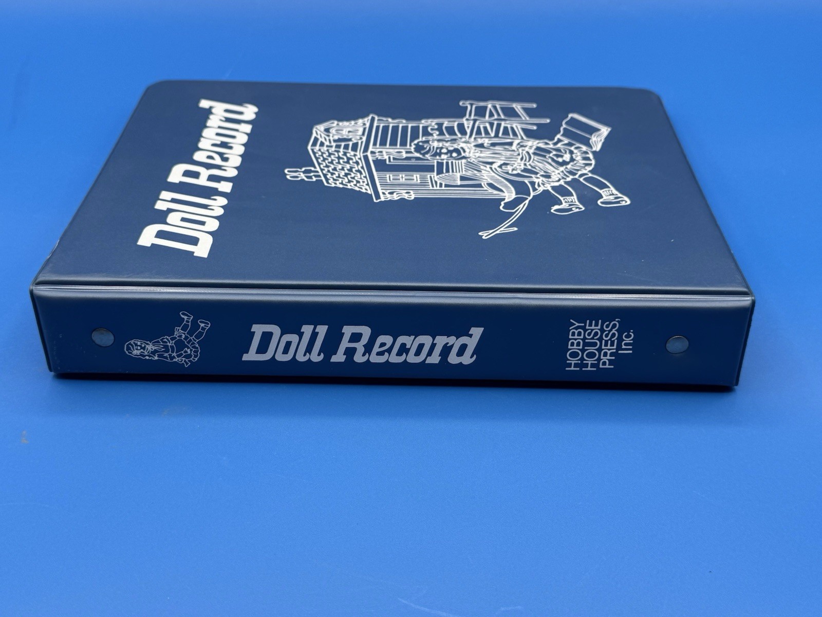 1983 Rosamond Studios DOLL RECORD BOOK Hardcover Doll List w/ Details 68 pages